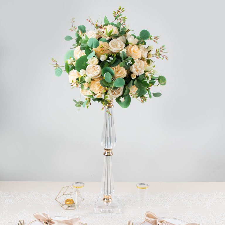 Floral Stand Welcome Table