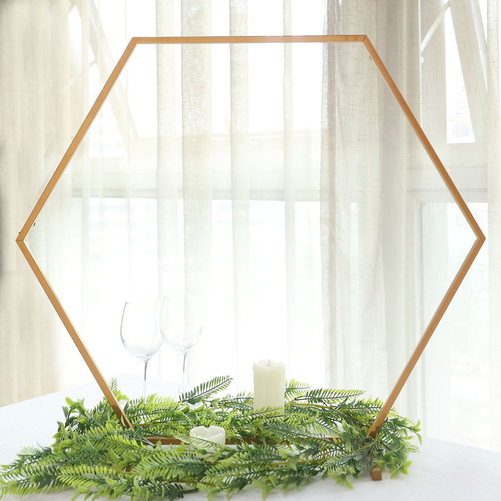 CUSTOM Hexagon Frame- Minimalist Collection- 10 x 11.5 – Petal Press Decor