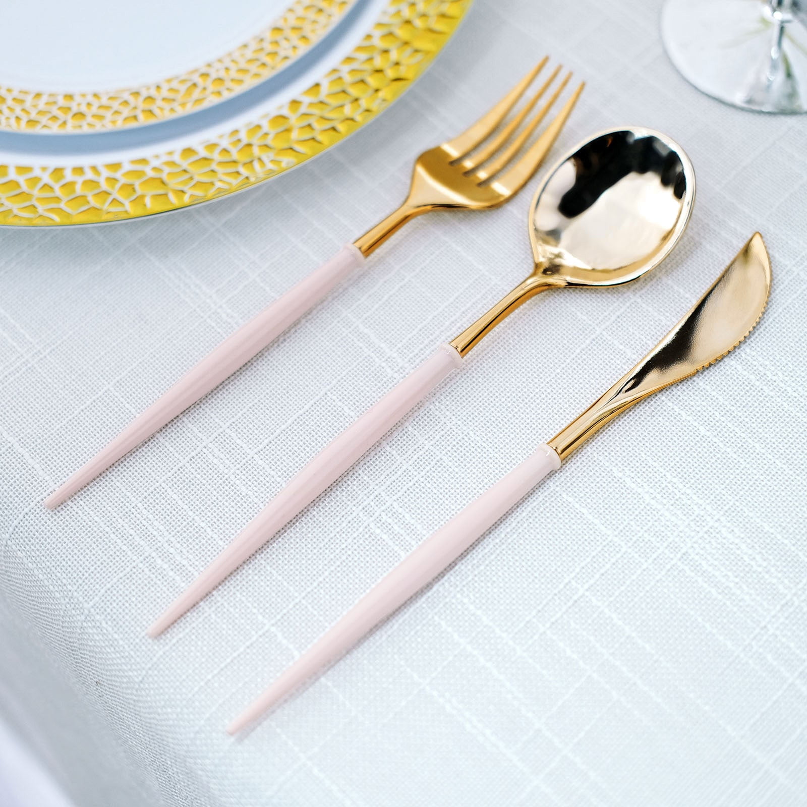 Metallic silverware clearance