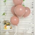 thumbnail image 1 of Efavormart 25 Pack | 10" Dusty Rose Double Stuffed Prepacked Latex Balloons, 1 of 10