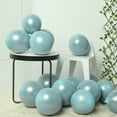 thumbnail image 1 of Efavormart 25 Pack | 12" Dusty Blue Double Stuffed Prepacked Latex Balloons, 1 of 10