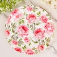 thumbnail image 1 of Efavormart 25 Pack | 9" Floral Bouquet Design Premium Dinner Paper Plates - 300 GSM for Wedding Receptions, Banquets, Catered Events, 1 of 11