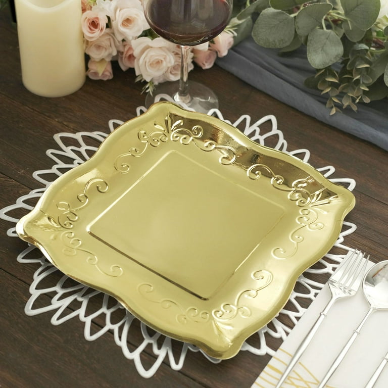 Vintage top serving plates