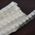 thumbnail image 1 of Efavormart 25 YARD Ruffle Lace Trim With Satin And Classic Organza Fabric For Dress Craft Sewing Trimming - IVORY, 1 of 8