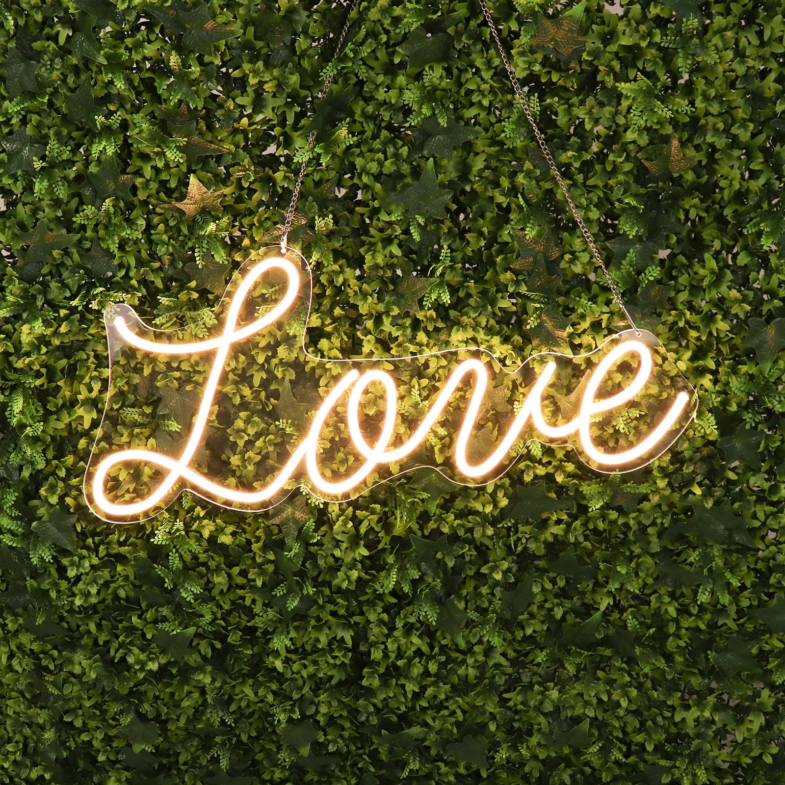 Efavormart 27" Love Neon Light Sign, LED Reusable Wall Décor Lights ...