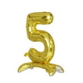 thumbnail image 1 of Efavormart 27" Shiny Gold Self Standing Letters / Number Balloons, Helium Foil Mylar Balloons For Wedding Decoration - 5, 1 of 9