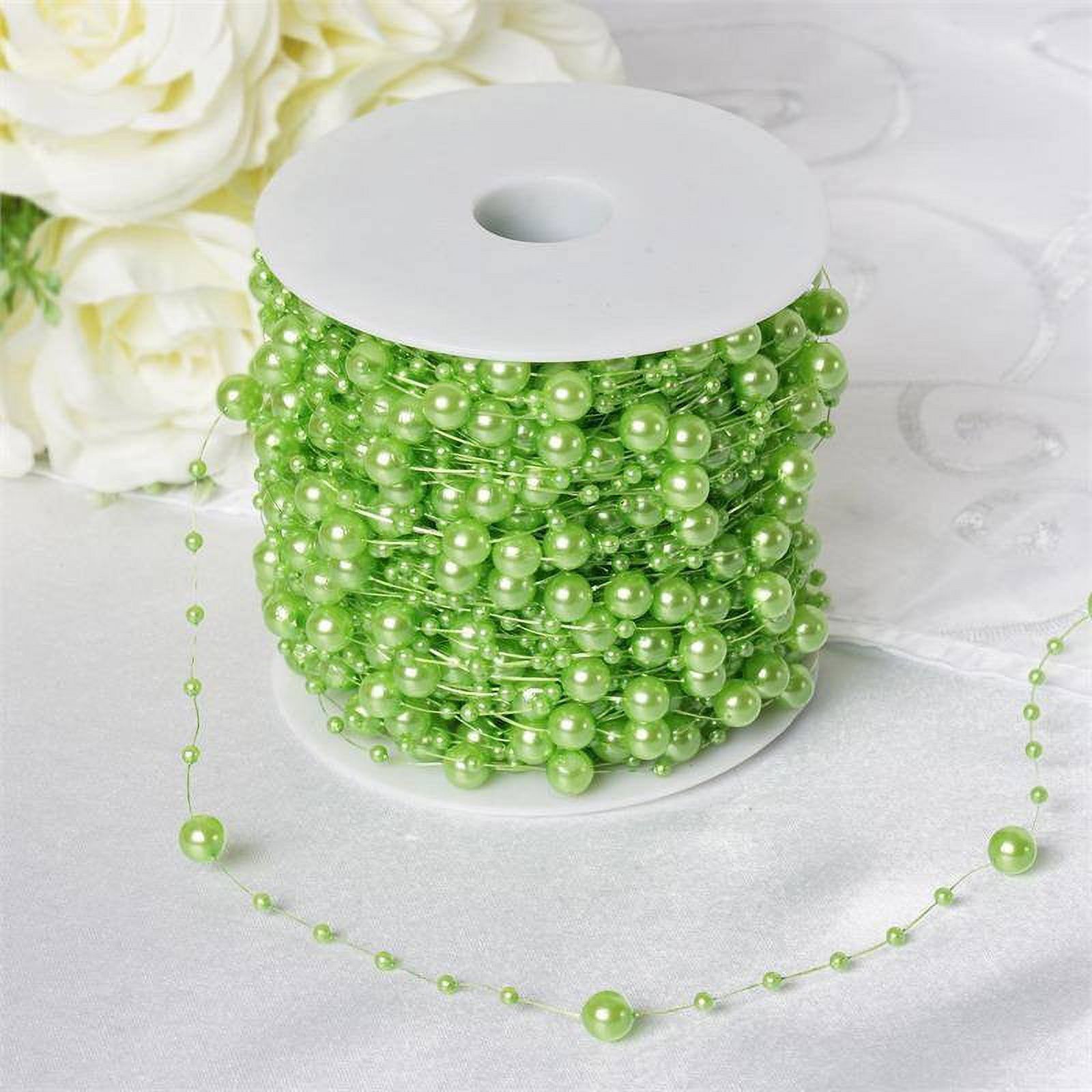 Pearl Gradland Making Efavormart 28ft Extravagant Pearl Explosion Garland Faux Pearl Beads ...