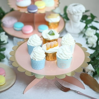 Card top cake stands