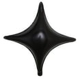 thumbnail image 1 of Efavormart 3 Pack 23" Black Aluminum Foil Star Shape Balloon Wholesale 4 Point Quadrangle Mylar Balloons, 1 of 11