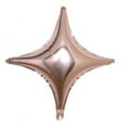 thumbnail image 1 of Efavormart 3 Pack 23" Rose Gold Aluminum Foil Star Shape Balloon Wholesale 4 Point Quadrangle Mylar Balloons, 1 of 11