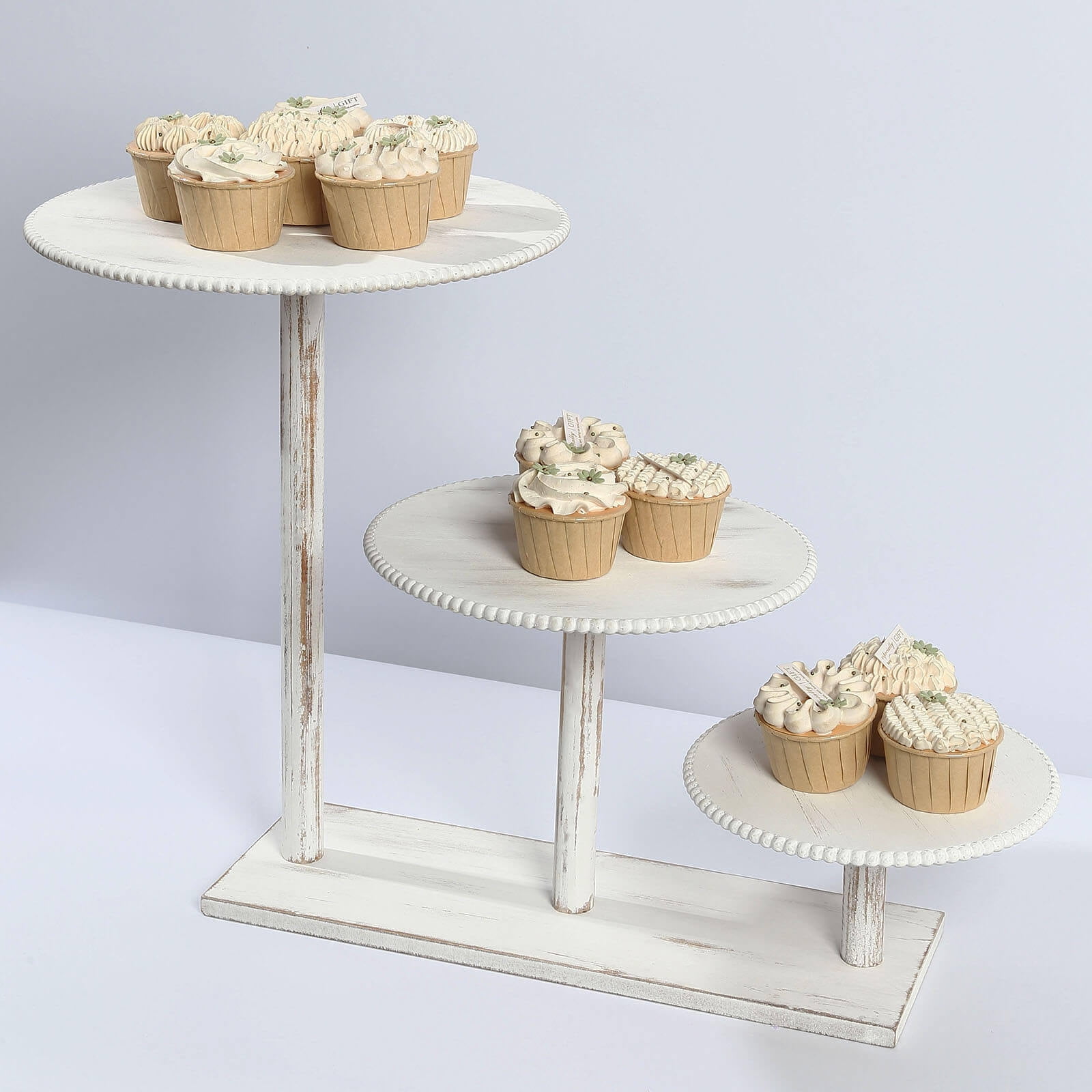 Rustic Cupcake Wood Round Cupcake Stand Cupcake Stand Wooden Cake