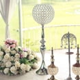 thumbnail image 1 of Efavormart 30" Silver Acrylic Crystal Goblet Candle Holder Flower Ball Centerpiece For Wedding Events Decoration, 1 of 5