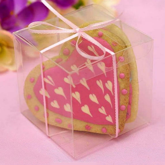 Efavormart 3x3 Clear Favor Box- Set of 25