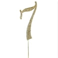 thumbnail image 1 of Efavormart 4.5" Gold Shinny Rhinestone Letters Cake Toppers For Wedding Birthday Party Special Event Personalized Decorations - 7, 1 of 6