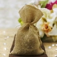 thumbnail image 1 of Efavormart 4.5x7.75 Fine Rustic Burlap Favor Bags-50/pk, 1 of 4