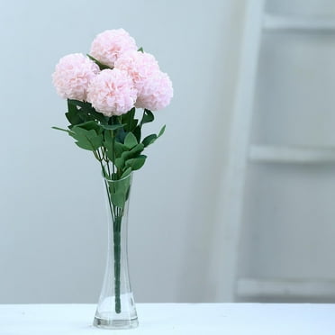 Efavormart 2 Bushes - 33" Ivory Chrysanthemum Flower Stem, Artificial ...