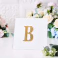 thumbnail image 1 of Efavormart 4" Letter B Gold Self-Adhesive Rhinestone Number Stickers for DIY Crafts, Handicraft Art, Graduation Cap Decorations Birthday Party, Wedding Alpha-Numeric stickers, 1 of 10