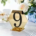 thumbnail image 1 of Efavormart 4" Number 9 Black Self-Adhesive Rhinestone Number Stickers for DIY Crafts, Handicraft Art, Graduation Cap Decorations Birthday Party, Wedding Alpha-Numeric stickers, 1 of 10