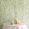 thumbnail image 1 of Efavormart 4 PCS Cream  Silk Hydrangea Flower Mat Wall Wedding Event Decor for DIY Centerpieces Arrangements Party Decorations, 1 of 11