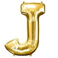 thumbnail image 1 of Efavormart 40" Shiny Metallic Gold Mylar Foil Helium/Air Number and Letter Balloons, 1 of 11