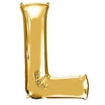 thumbnail image 1 of Efavormart 40" Shiny Metallic Gold Mylar Foil Helium/Air Number and Letter Balloons, 1 of 10