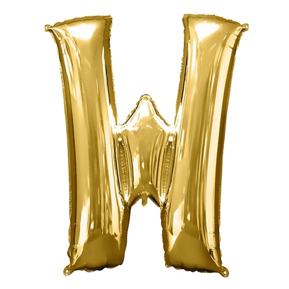 Efavormart 40" Shiny Metallic Gold Mylar Foil Helium/Air Number and Letter Balloons