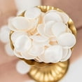 thumbnail image 1 of Efavormart 400 Pack | Shiny Ivory Silk Rose Petals, Life-Like Silk Flower Petal Round Table Confetti, 1 of 5