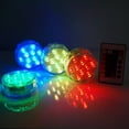 thumbnail image 1 of Efavormart 4pcs Fairy Nest LED Vase Lights Remote-Controlled Wedding Floral Decoration Tea Vase Battery Candles Assorted Colors, 1 of 11