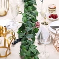 thumbnail image 1 of Efavormart 5 FT | Real Touch Green Poplar Leaves Artificial Garland Vines For Wedding Events Decoration, 1 of 10