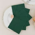 thumbnail image 1 of Efavormart 50 Pack | 5"x5" Hunter Emerald Green Soft 2-Ply Paper Beverage Napkins, Disposable Cocktail Napkins - 18 GSM, 1 of 5