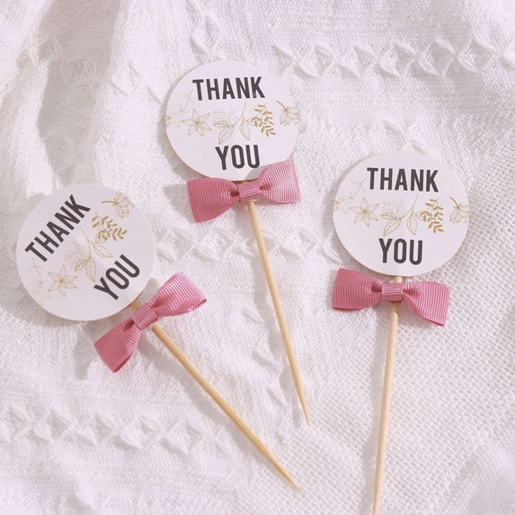 Efavormart 50 Pcs | 1.5" Mauve Grosgrain Pre Tied Ribbon Bows, Gift Basket Party Favor Bags Decor - Polyester