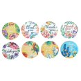 thumbnail image 1 of Efavormart 500PCS - 1.5" Round Thank You Stickers Roll With Tropical Floral Decor Styles, Envelope Seal Labels for DIY, Party, Weddings, Baby showers Packaging, Wrapping, Gifts Decorations, 1 of 11