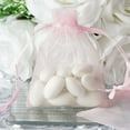 thumbnail image 1 of Efavormart 50PCS PINK Organza Gift Bag Drawstring Pouch Wedding Favors Bridal Shower Treat Jewelry Bags - 3"x4", 1 of 11