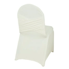 Efavormart 100 PCS Stretchy Spandex Fitted Folding Chair Cover Dinning Event Slipcover For Wedding Party Catering Dusty Rose Walmart