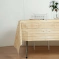 thumbnail image 1 of Efavormart 52"x108" Natural Rustic Wooden Print Plastic Vinyl Tablecloth, Waterproof Disposable PVC Tablecloth, 1 of 5