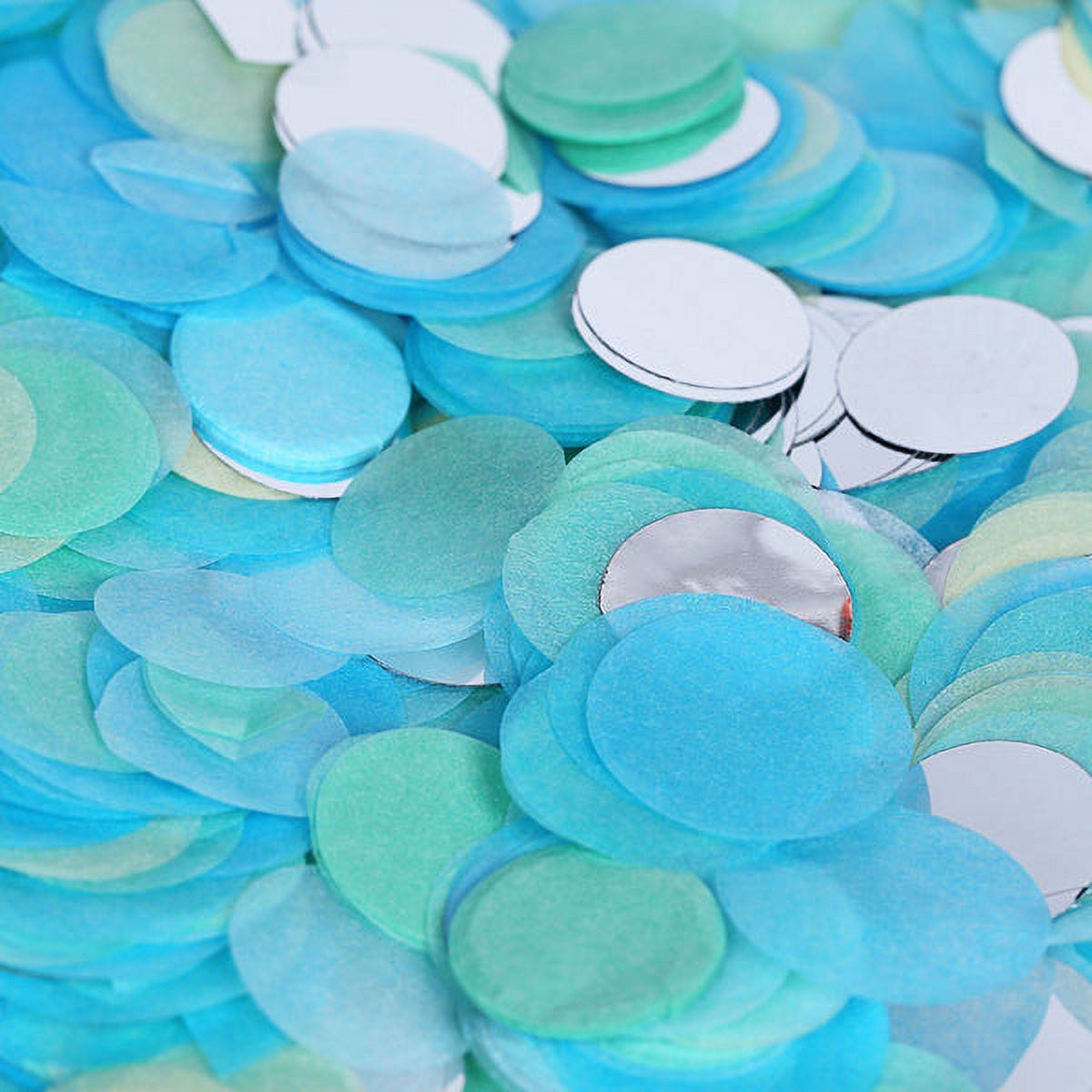 Efavormart 54 Grams Round Paper & Foil Metallic Table Confetti Dots