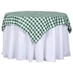 Efavormart Buffalo Plaid Tablecloth | 60"x102" Rectangular | White/Rose ...