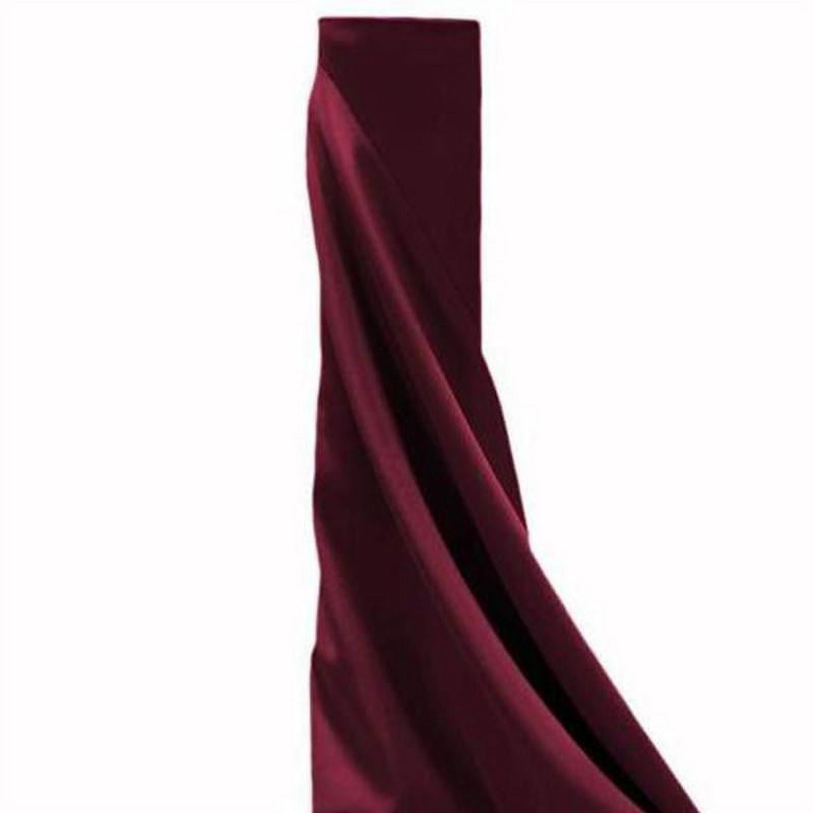 Efavormart 54" x 10 Yards Burgundy Polyester Wedding Banquet Restaurant Wholesale Fabric Bolt For Party Event Decor Arts And Crafts