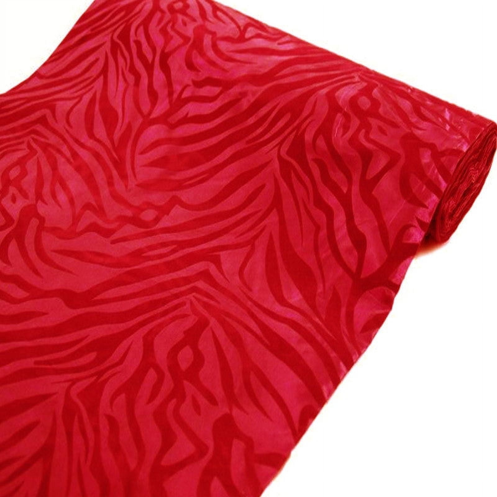Efavormart 54" x 10 Yards | Taffeta Fabric Roll | Zebra Print Fabric by the Bolt | Zebra Fabric ...