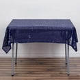 thumbnail image 1 of Efavormart 54" x 54" Wholesale Premium Navy Blue Table Cover Sparkly SEQUIN Square Tablecloth For Banquet Wedding Party, 1 of 7