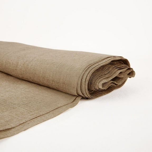 Efavormart 54"x10 Yards Natural Jute Faux Burlap Fabric Roll, Fabric By The Yard