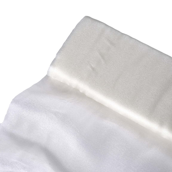 Efavormart 54"x10yd | Ivory Solid Sheer Chiffon Fabric Bolt, DIY Voile Drapery Fabric