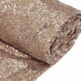 thumbnail image 1 of Efavormart 54"x4 Yards Rose Gold/Blush Premium Sequin Fabric Bolt, Sparkly DIY Craft Fabric Roll, 1 of 9