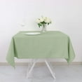 thumbnail image 1 of Efavormart 54x54" Sage Green Wholesale Linens Seamless Polyester Square Linen Tablecloth For Wedding Banquet Party Restaurant, 1 of 10