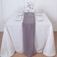 thumbnail image 1 of Efavormart 5PCS 22" x 72" Amethyst Premium Chiffon Table Runner For Weddings Party Banquets Decor Fit Rectangle and Round Table, 1 of 9