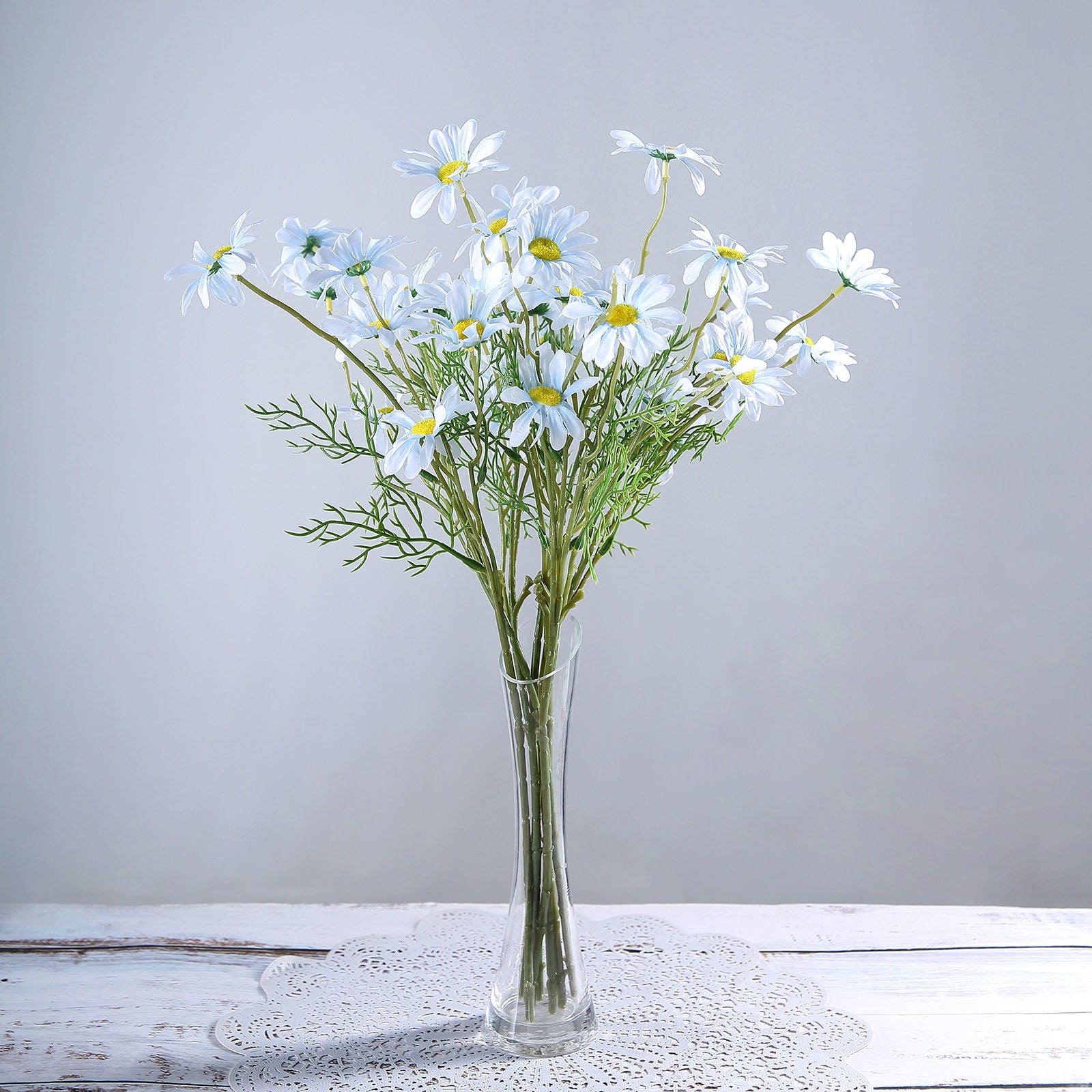 01500-34067) ARTIFICIALE BOUQUET Fiori Daisy Bush Daisies Pianta