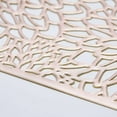 thumbnail image 1 of Efavormart 6 Pack 12"x18" Dining Table Mats Non Slip Vinyl Placemats - Floral Design - Gold for Wedding, Party, Home, Hotel,Table Decoration, 1 of 5