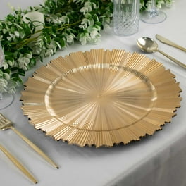Gold charger plates walmart online