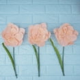 thumbnail image 1 of Efavormart 6 Pack | 8" Blush / Rose Gold Real-Like Soft Foam Craft Daisy Flower Heads, 1 of 8