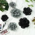thumbnail image 1 of Efavormart 6 Pack Black & Charcoal Grey Assorted Size Giant Paper Peony Flowers Decor for Centerpieces Arrangement - 7" | 9" | 11", 1 of 10